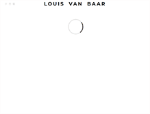 Tablet Screenshot of louisvanbaar.com